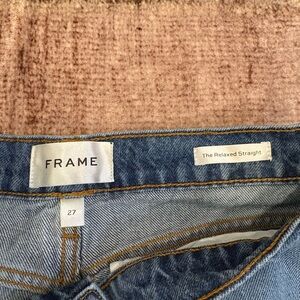 Frame Denim The Relaxed Straight Jean